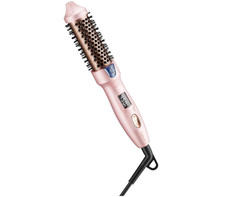 Thermal Brush, 1 Inch Ionic Heated Round Brush for Blowout Look, Pink