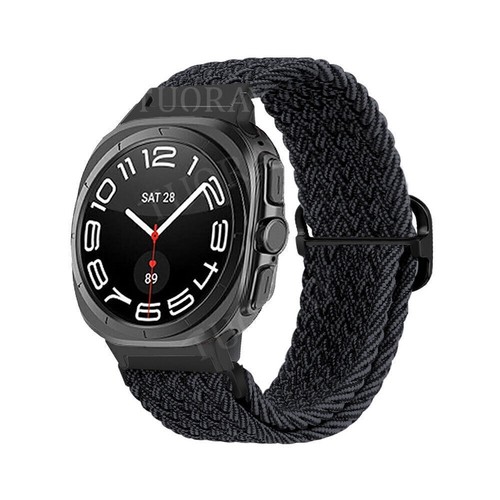 For Samsung Galaxy Watch Ultra 47mm Smartwatch Nylon Loop Braided Strap Bracelet - Picture 2 of 58