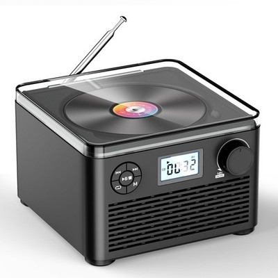 KUEPHOM Portable CD Player w/ Speakers, Bluetooth, Rechargeable CD Boombox, FM R