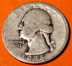 1936 Washington Silver Quarter 90-Years-Old @ MELT*