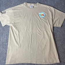 Sun N Fun Airplane T-Shirt Men’s XL Air Show Event Early Bird Staff 2012 Jerzees