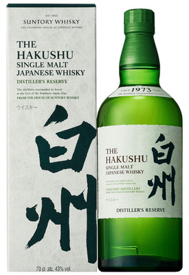 (86,69 /l) Suntory Hakushu Distillers Reserve Single Malt Whisky Japan 43% 0,7l