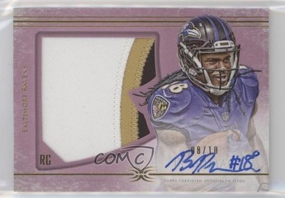 2015 Definitive Collection Blue (Pink) 8/10 Breshad Perriman Rookie Auto RC 0af