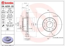 Disque de frein Mazda 1800