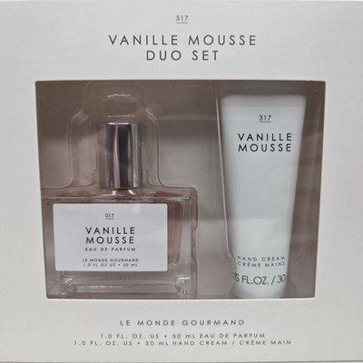 Vanille Mousse Duo Set Eau de Parfum 017 Hand Cream 317 - 1 FL oz 30 ml Perfume 