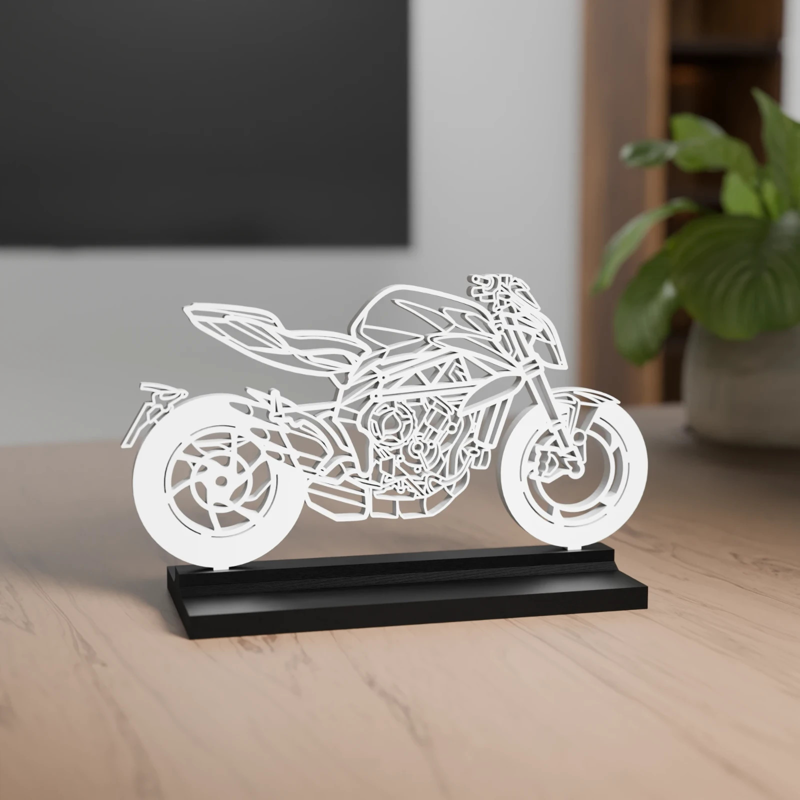 Brutale decorazione 3D modello 800 - regalo per gli appassionati di moto foto 2
