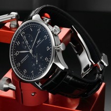 IWC Portugieser Chronograph IW371447 Black Dial 40.9mm 2016 Box 2