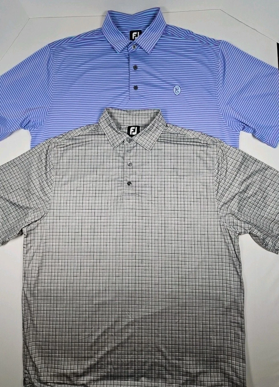FootJoy Golf Polo Shirts Men’s XLarge Lot Of 2 EUC Performance Moisture Wicking