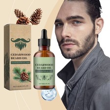 Organic Cedarwood Beard Oil Non-Greasy Moisturizing Refreshing for Beard Growth