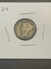 1924 P Mercury Silver Dime 90% Silver 10c Average Circulated X2503
