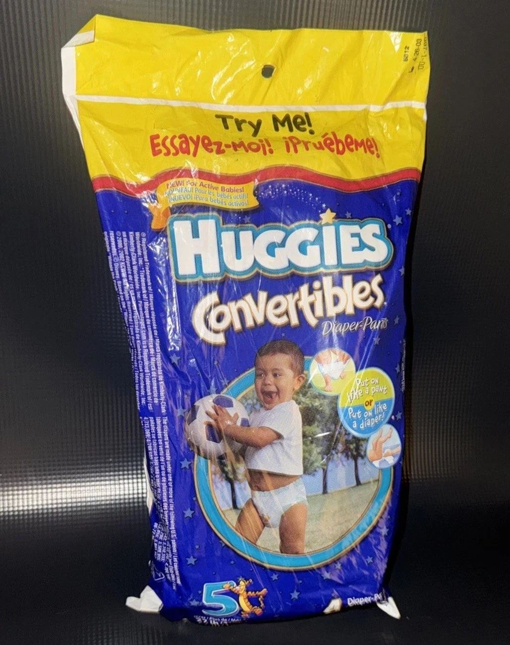 Vintage Huggies Convertible Diaper-Pants “Winnie The Pooh” Themed. Early 2000’s
Opens in a new windo