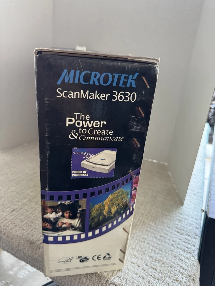 Microtek ScanMaker 3600 Flatbed Scanner New in box - Image 3 of 4