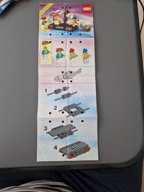 Lego Instructions 6257 Legoland Pirates Castaway's Raft Instruction Only