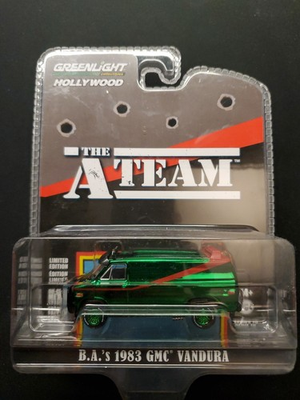 #ad Green Machine 44790 B The A Team 1983 GMC Vandura Greenlight Super Chase C $62.68