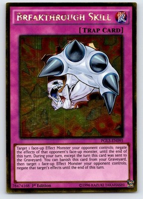 Breakthrough Skill Gold Rare Premium Gold: Infinite Gold PGL3-EN095 NM