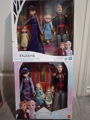 Disney Frozen Puppen Geschenkset Mattel Auslaufmodell Hasbro Arendelle Royal Family