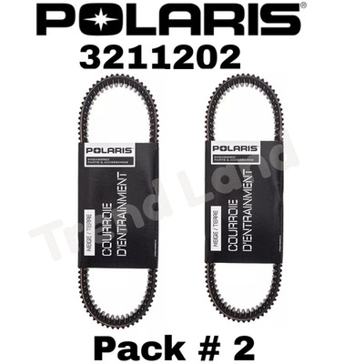 Polaris RZR Drive Belt for Pro XP, Pro XP 4, Turbo S, Turbo S 4, Turbo R 3211202