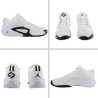 Nike Men's JORDAN LUKA 3 TB White - Black Basketball Shoes Size 13 New