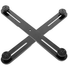 2 PCS Flash Bracket Mic Stands Camera Adjustable Microphone Holder Mount for