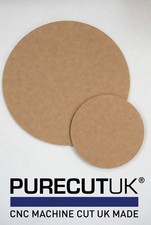 MDF Circle Wooden Disk Craft Shape Blanks 10-60cm &ndash; 12mm 18mm