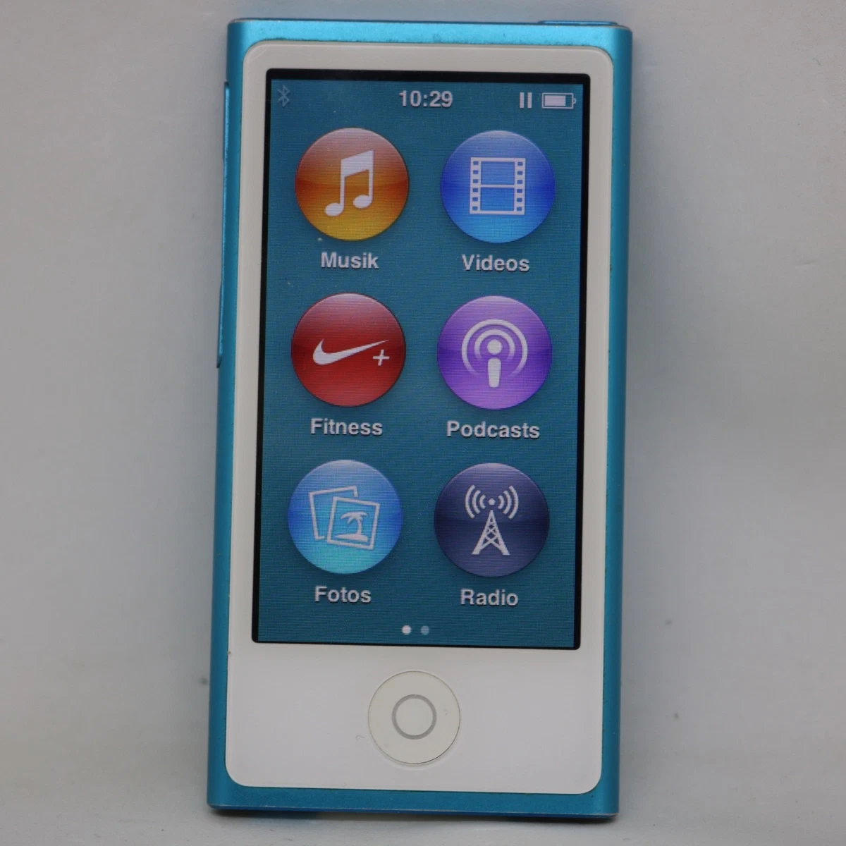 Apple iPod nano 7. Generation Blau (16GB) MP3 Player / Bluetooth / Händler