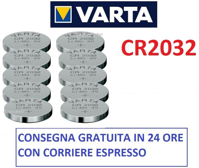 6032 401 013 VARTA MICROBATTERY - Battery: Lithium CR2032,coin; 3V; Non-recharge - Foto 8
