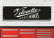 BR31B VELOCETTE LOGO VENOM VIPER LE WORKSHOP BANNER SIGN