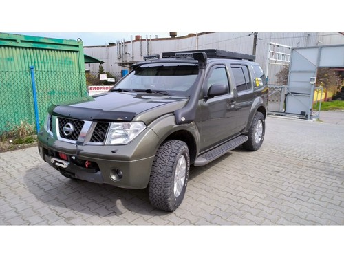 PORTAEQUIPAJES se adapta a Nissan Pathfinder R51 montado en las barandillas + barra LED delantera - Imagen 3 de 7