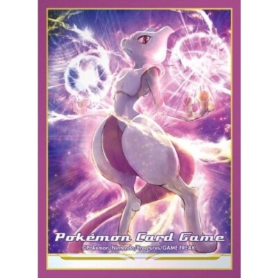 Mewtwo | Pokémon Center Original Kartenhülle Deck Schild Schutz (2022)