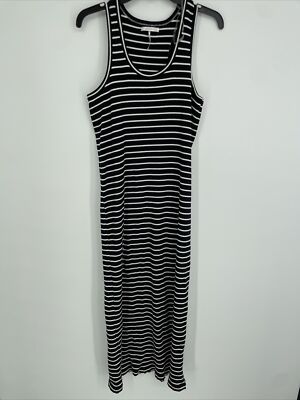 sachin and babi light blue dress Liza Lou's Ellie Black White Striped Loose Fit Day Dress – Liza Lou's