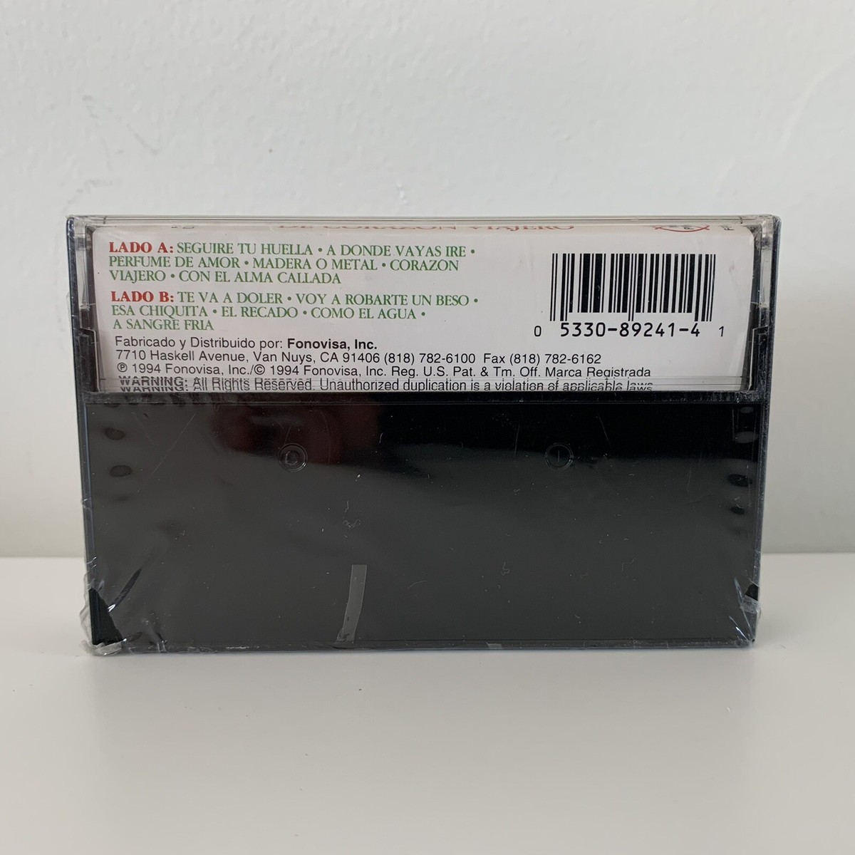 Mandingo Cassette De Corazon Viajero 1994 Fonovisa Grupo