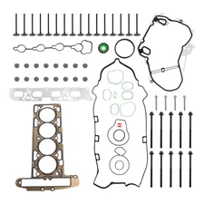 Head Gasket & Intake Exhaust Valves & Bolts Set for Chevy Equinox 2.4L 2010-2013