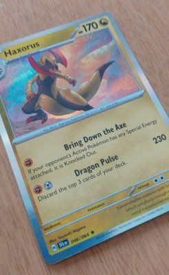 haxorus pokemon card 112/172 Brilliant Stars - Evolution 3 Lot Rare Card Type Haxorus IR 🛤️ #pokemon #pokemoncards