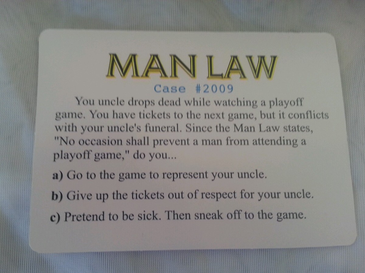 MAN LAWS and Woman Rules ボードゲーム Man Laws and Woman Rules | Board Game | BoardGameGeek