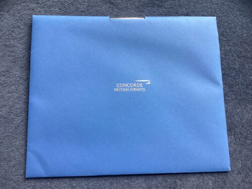 Concorde 2003 flight certificate Pencil and Stationery Smythson British Airways - Foto 1 di 18