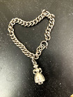 Vintage Bracelet Charm Sterling Silver 6 3/4”16.2grs