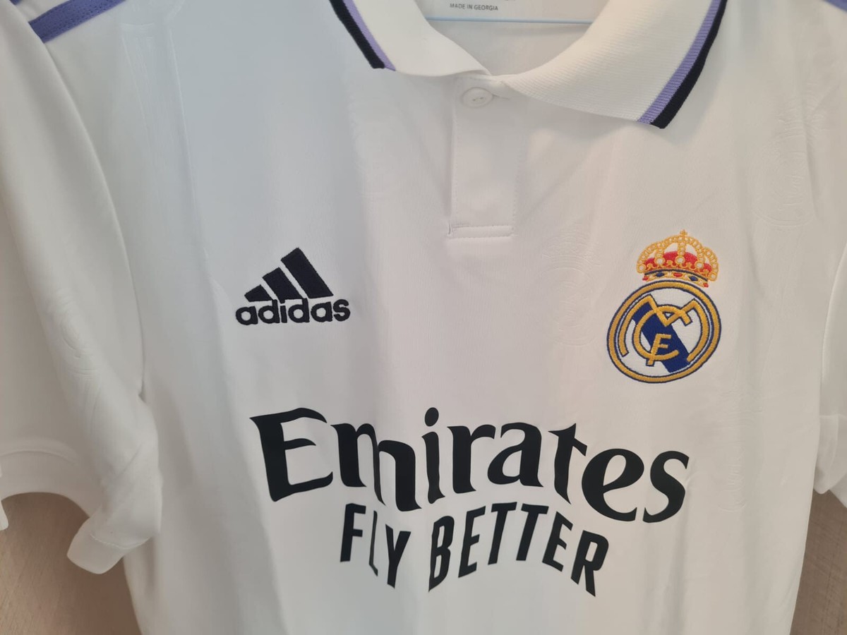 ADIDAS REAL MADRID 22/23 Home Soccer Jersey HF0292 | eBay