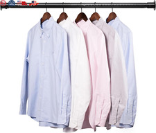 Closet Rod 17 To 82 Inch Adjustable Closet Rods For Hanging Clothes Heavy Duty C