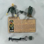 Mortar Soldier Short Fuze G.I. Joe 1982 Hasbro Figure w/ Accessories & File Card