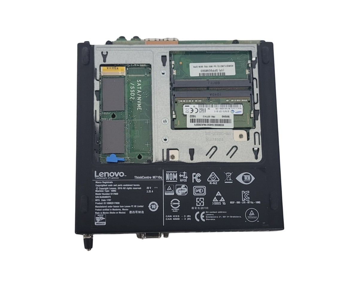 Lenovo ThinkCentre m710q i3-6100T, 8GB RAM, 256gb SSD With Tiny