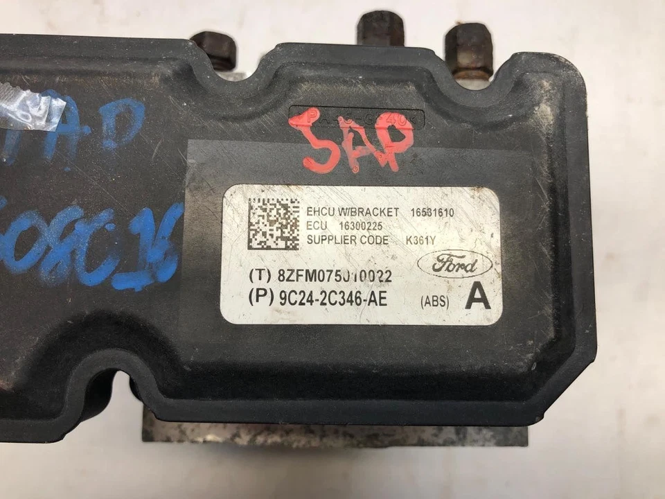 Conjunto de módulo de bomba de freno antibloqueo Ford E250 E350 2009-2010 9C24-2C346-AE Foto 4 de 4