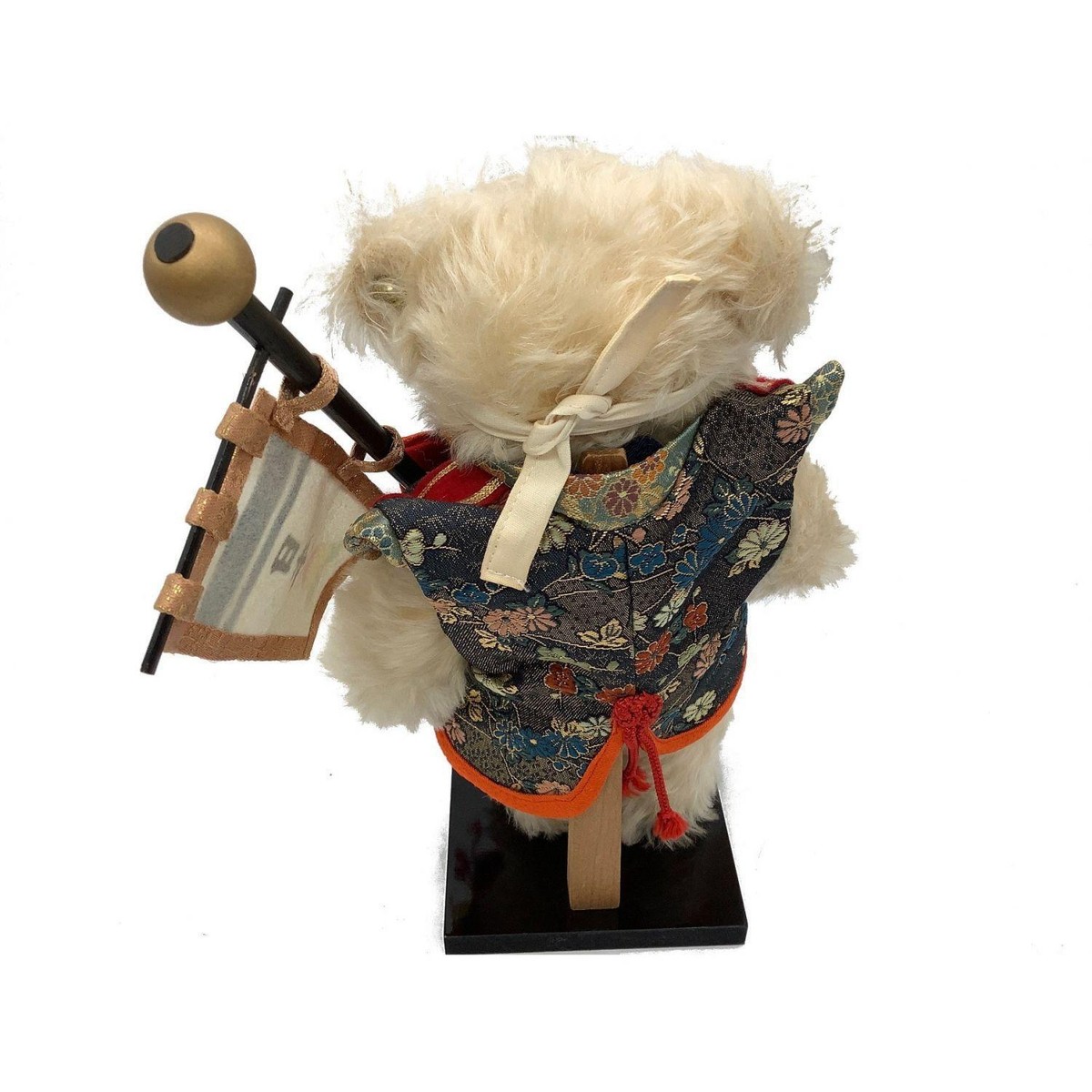 Steiff Momotaro 1999 Teddy bear limited Plush Framed Crack Steiff Momotaro 1999 Teddy bear limited Plush Framed Crack