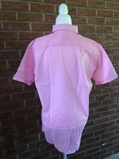 Penn Prest JCPenny Size 20 Neck 15 Pink Button Up Collared Towncraft Prep
