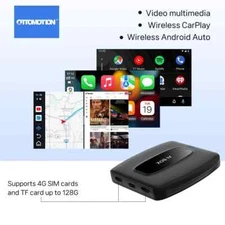 Ottomotion Multimedia Ai Box Car TV Streaming Wireless Carplay Adapter w/Youtube