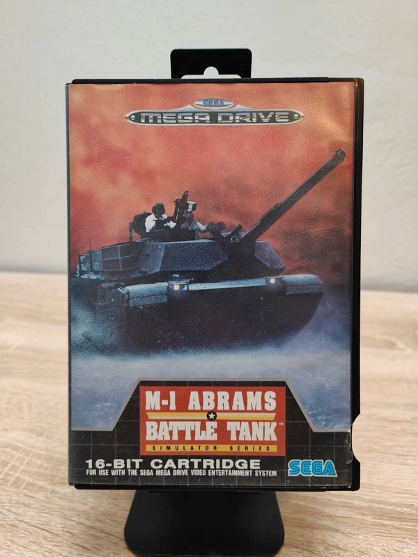 Jeu Megadrive - M-1 Abrams Battle Tank - Complet avec Notice