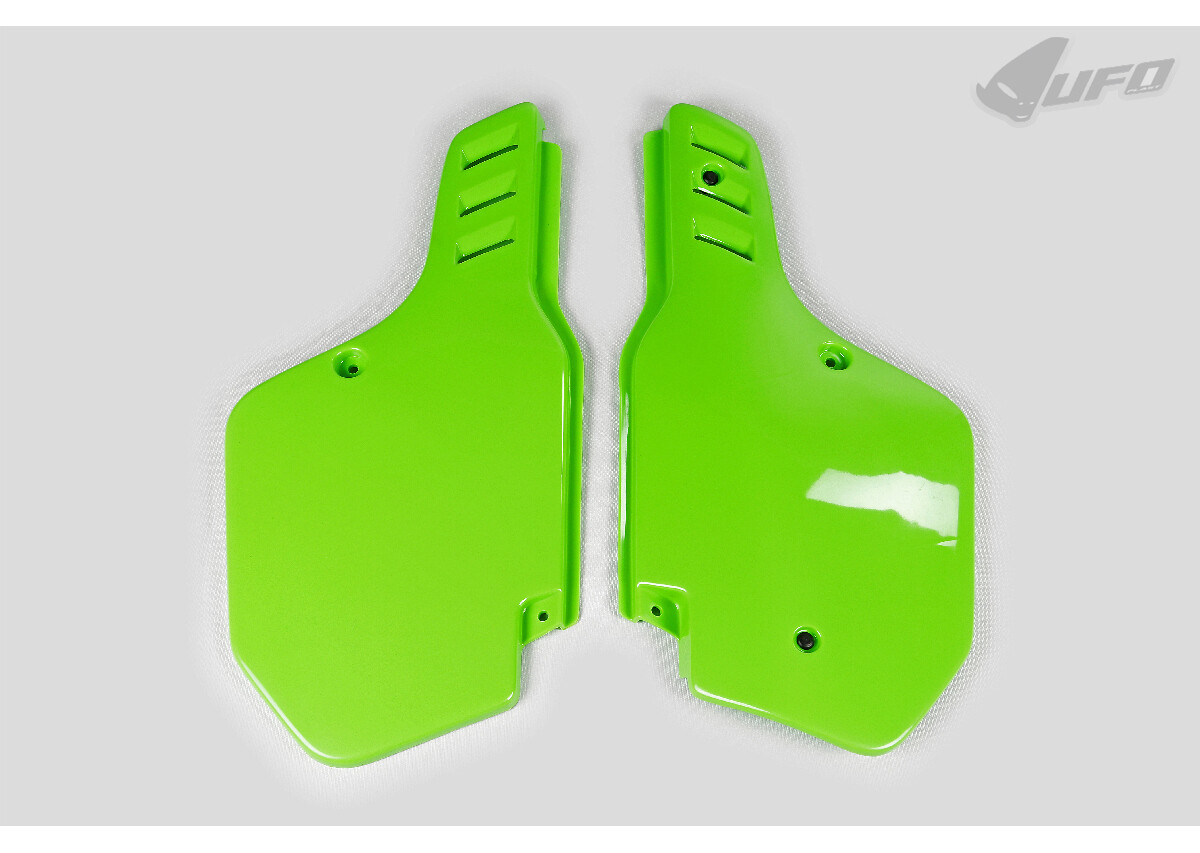 Side Panels Ufo Plast For Kawasaki Kdx 200 1990 > 1994 Green KX | eBay