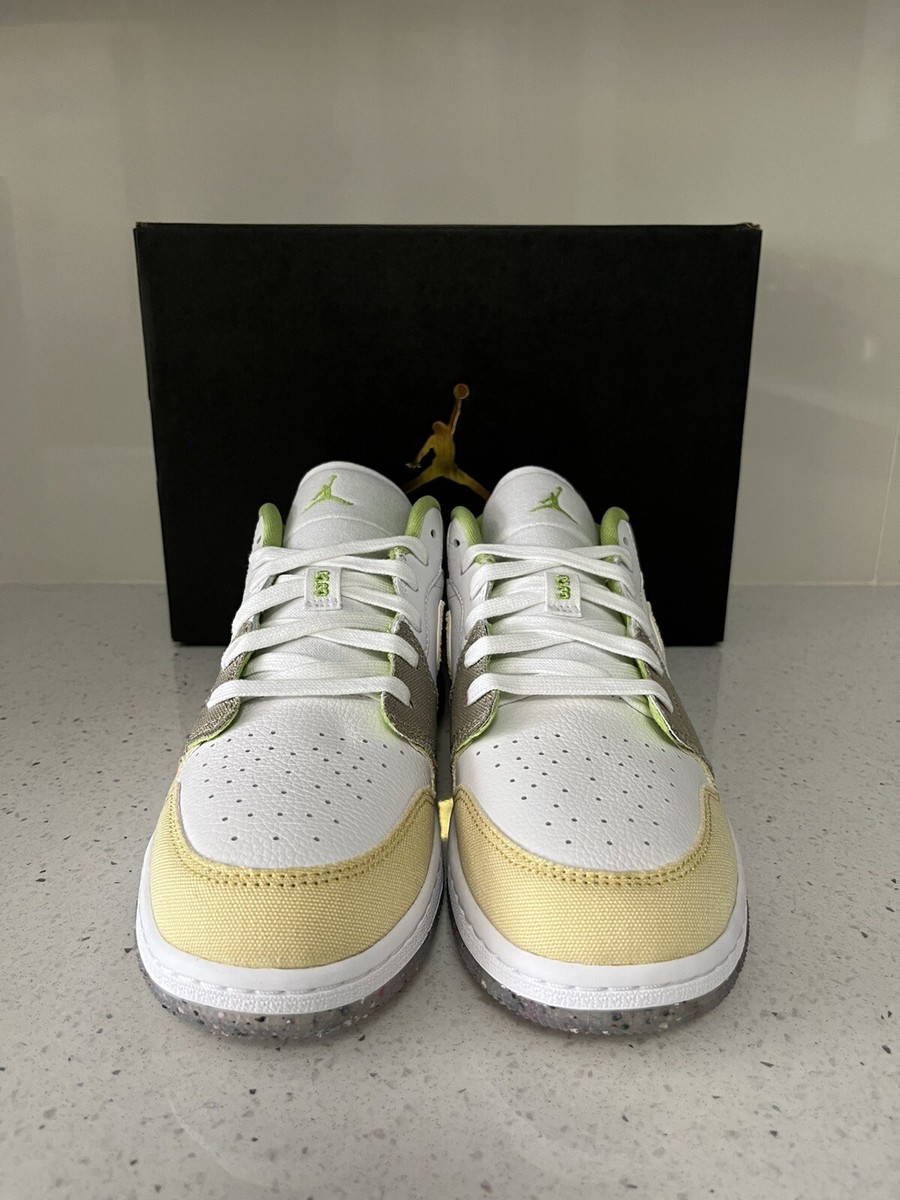 NIKE Air Jordan 1 グリーン/ホワイト US 7 Jordan GS Air Jordan 1 Mid SE - White / Oxidized Green Sail