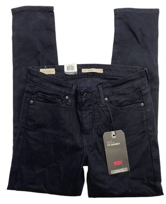 Levi's Premium 711 Skinny Jeans Women's 29 Black Mid-Rise Stretchy NEW  889812749143 | eBay