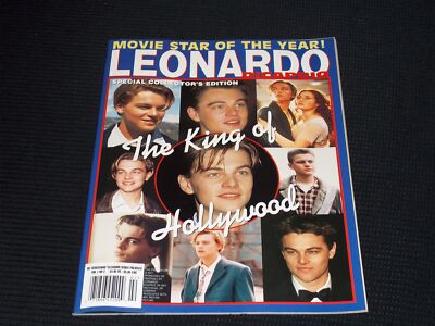 1998 HIT SENSATIONS PRESENTS LEONARDO DICAPRIO MAGAZINE FRONT COVER - E 16913