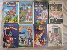 Sammlung von 19 Kinderfilmen / Serien auf VHS